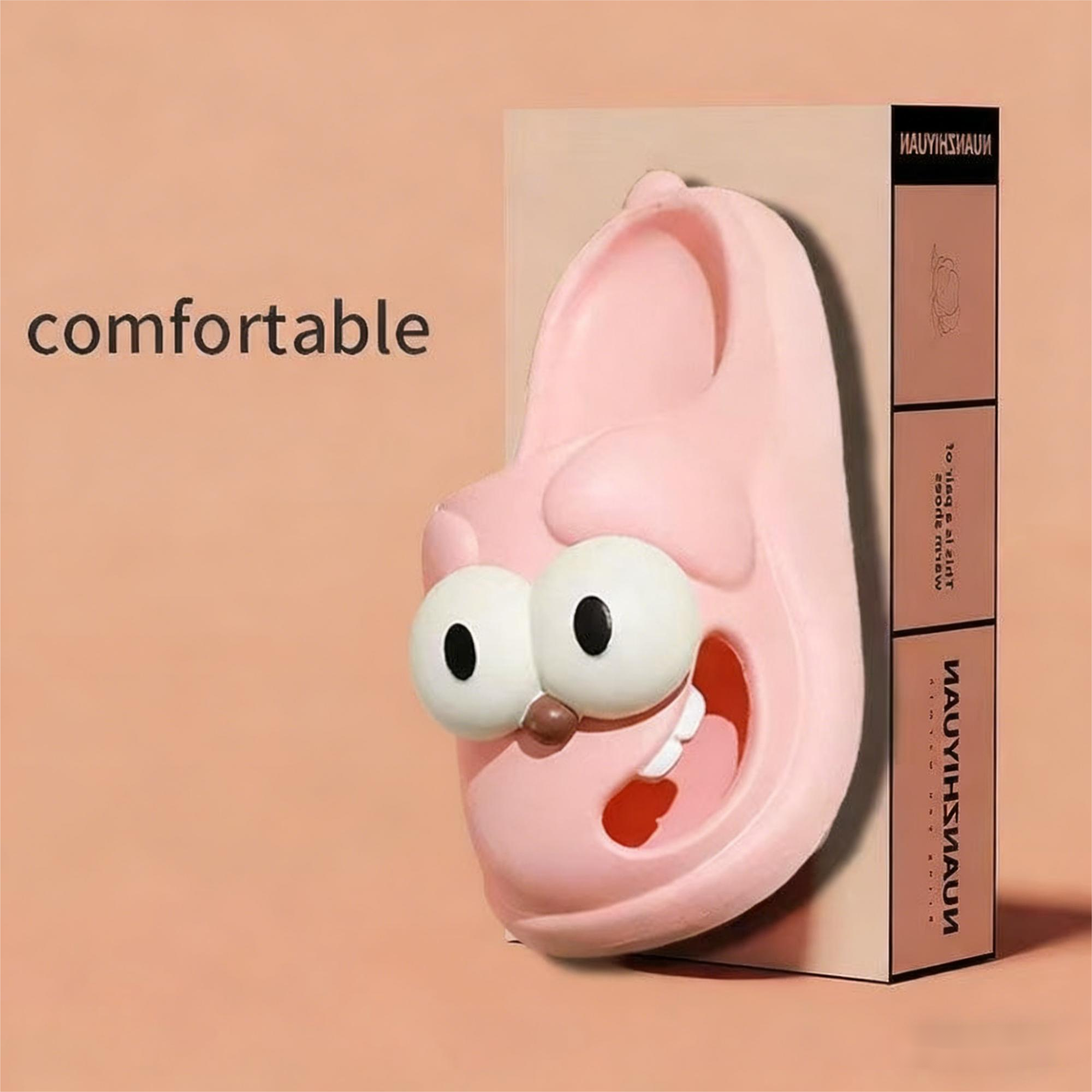 Cartoon Big-Eyed Dog Slippers
