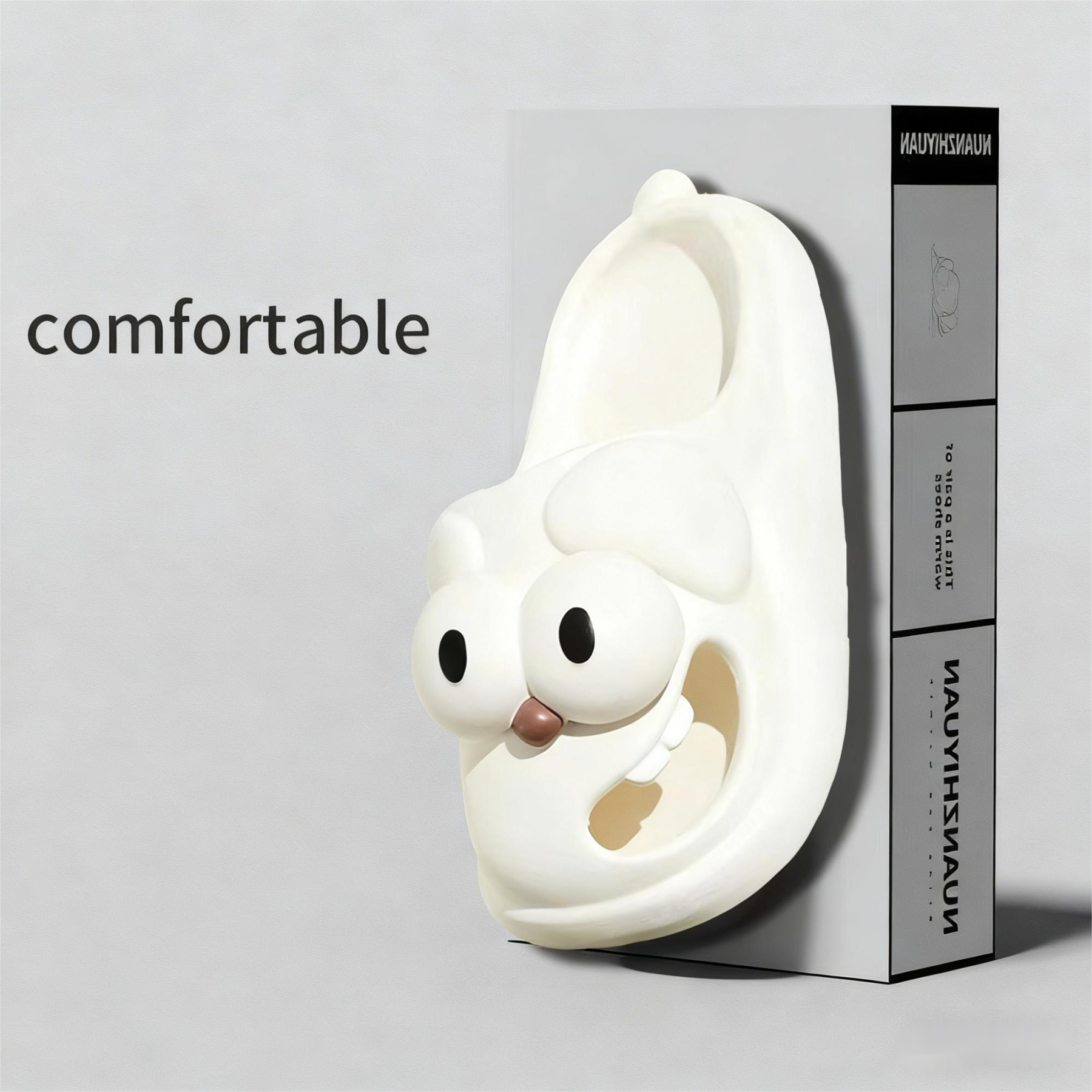 Cartoon Big-Eyed Dog Slippers