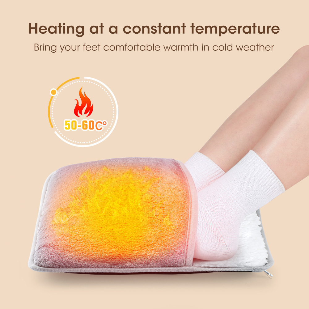 Foot warming artifact USB plug-in for heating