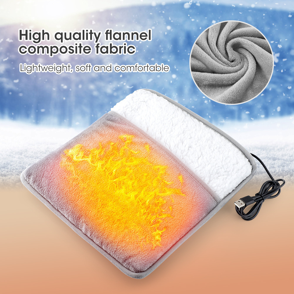 Foot warming artifact USB plug-in for heating