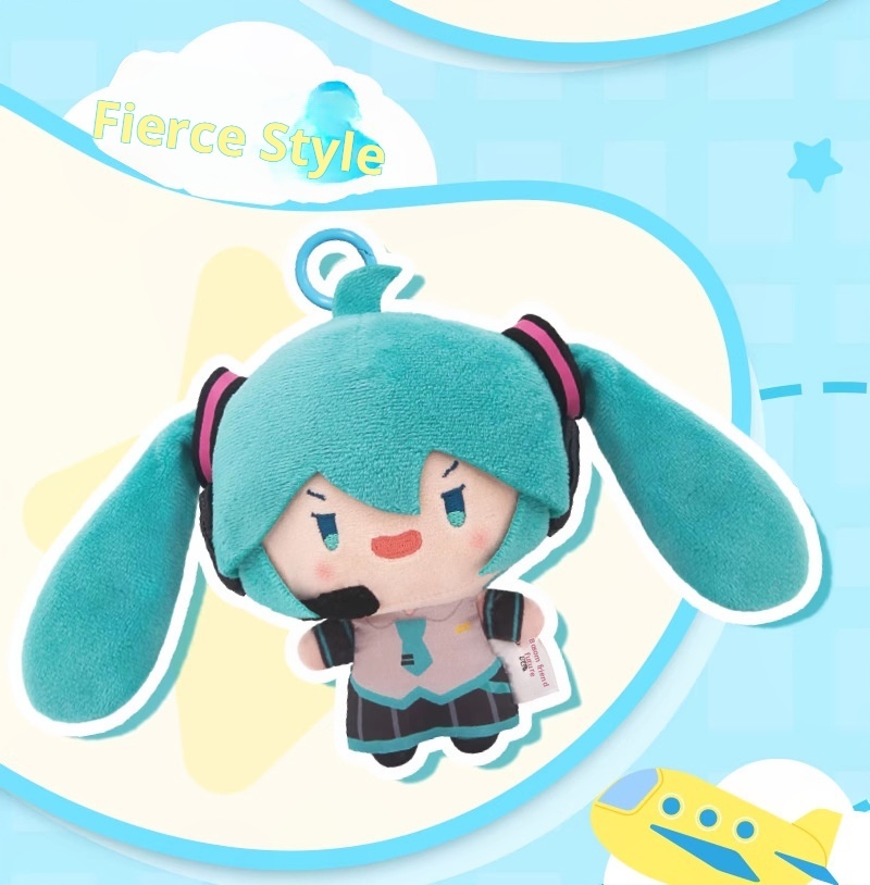Ponytail Shaking Plush Toy