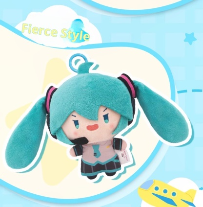 Ponytail Shaking Plush Toy