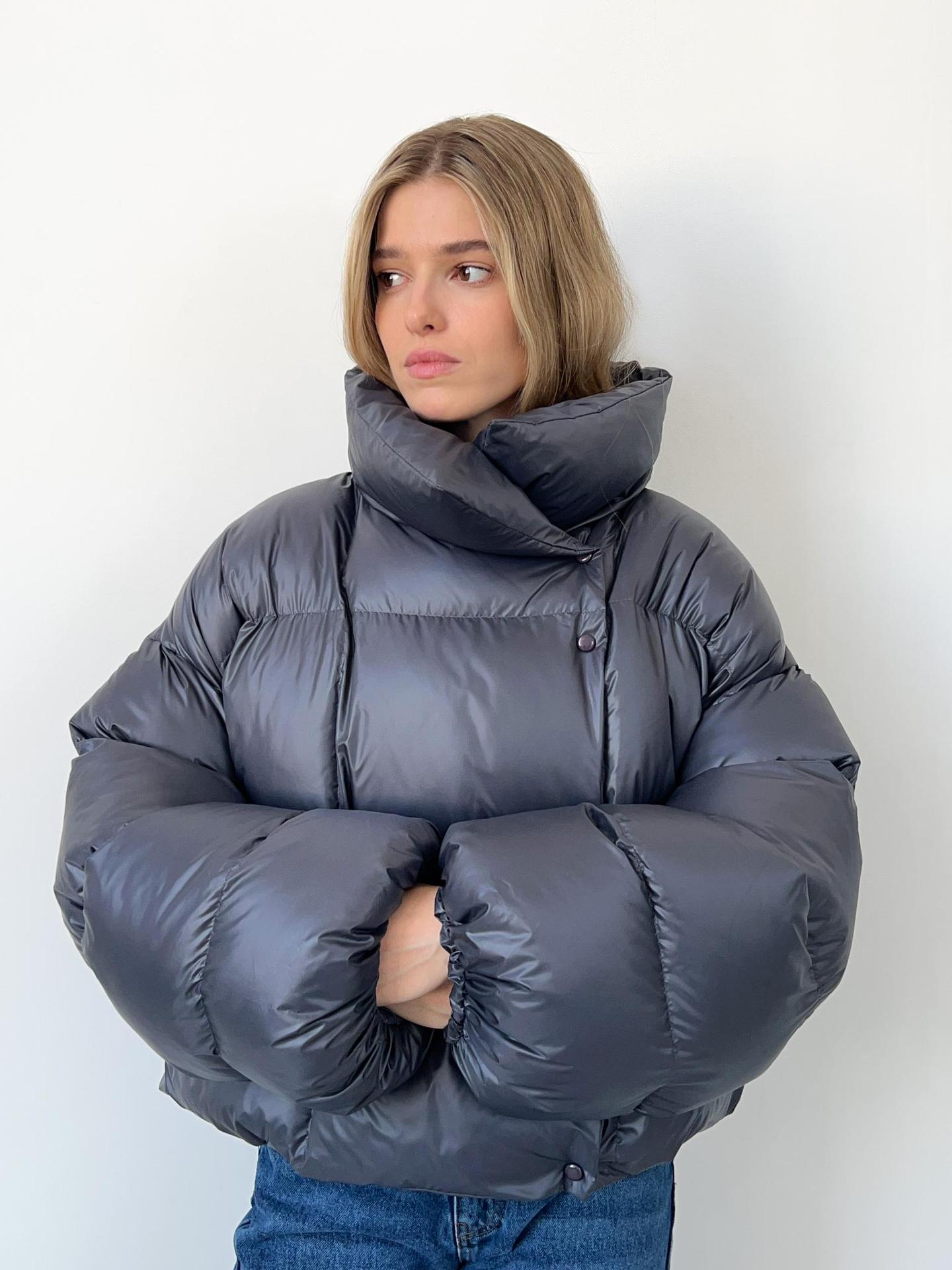 Personalized Street-Style Short Hooded Cotton Jacket