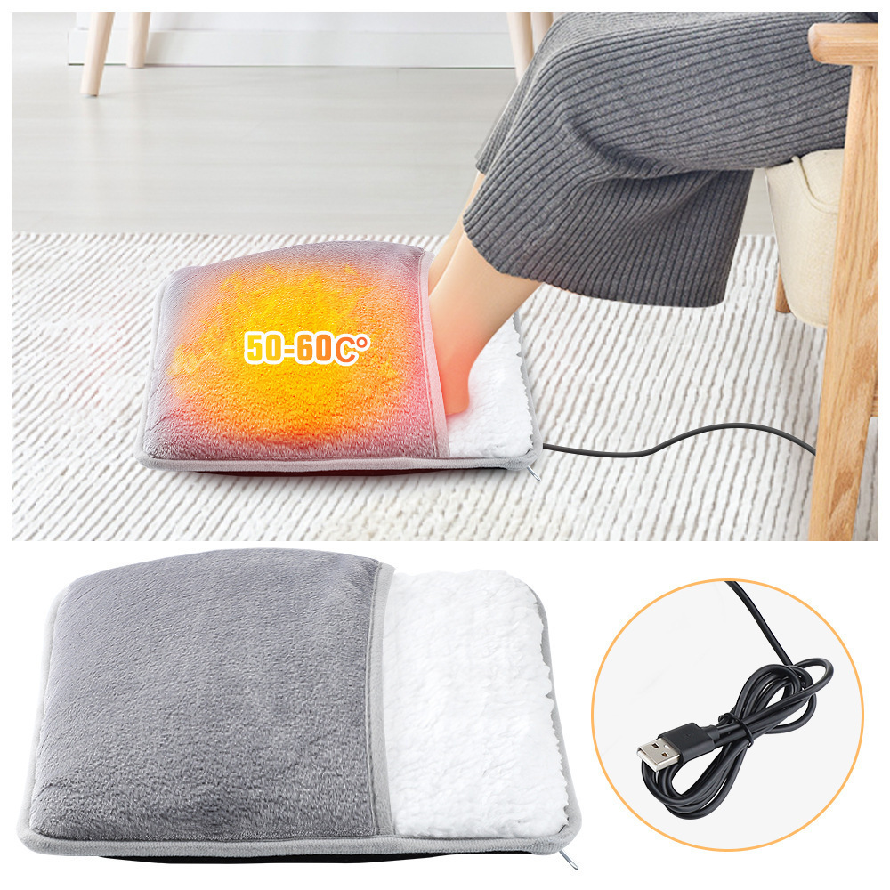 Foot warming artifact USB plug-in for heating