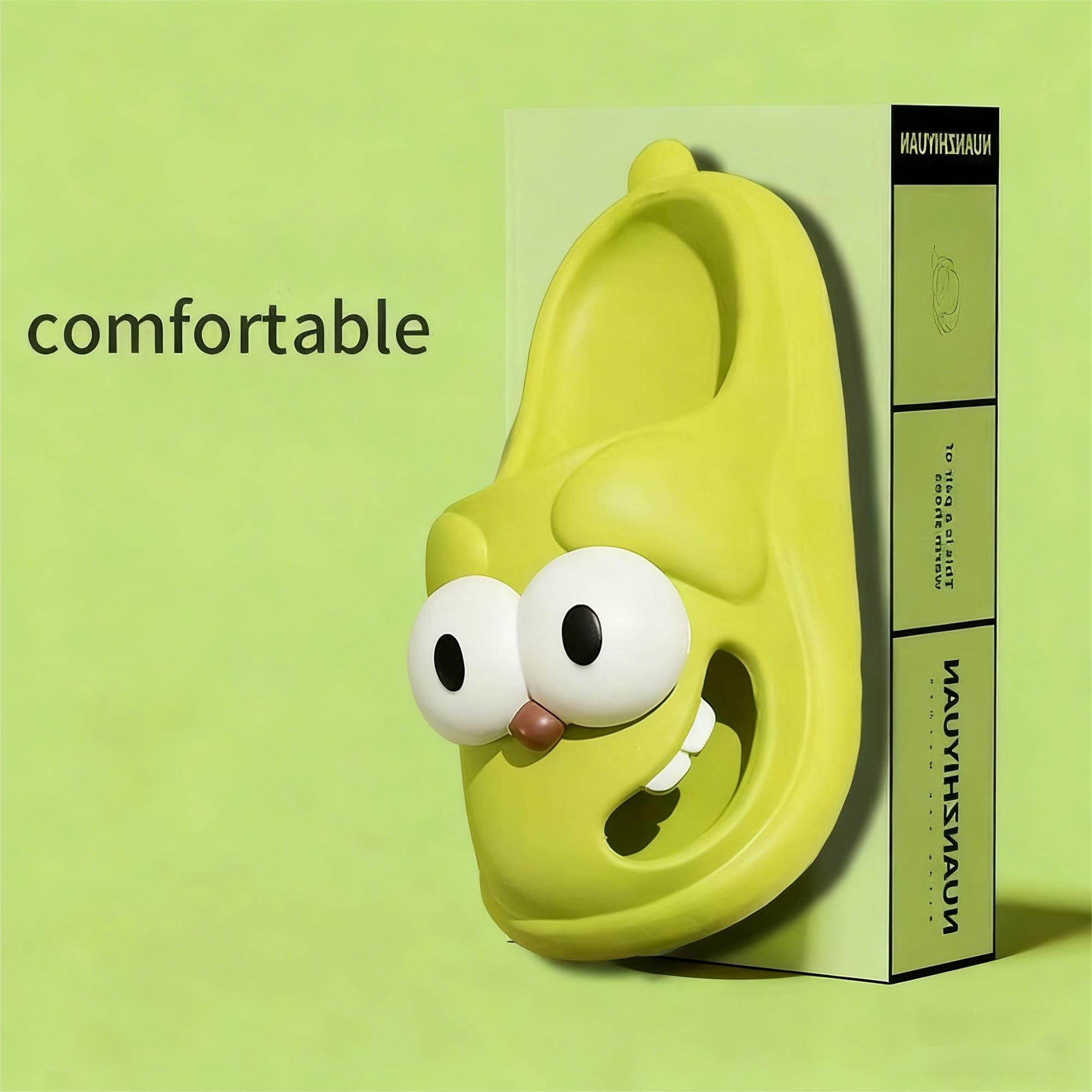 Cartoon Big-Eyed Dog Slippers