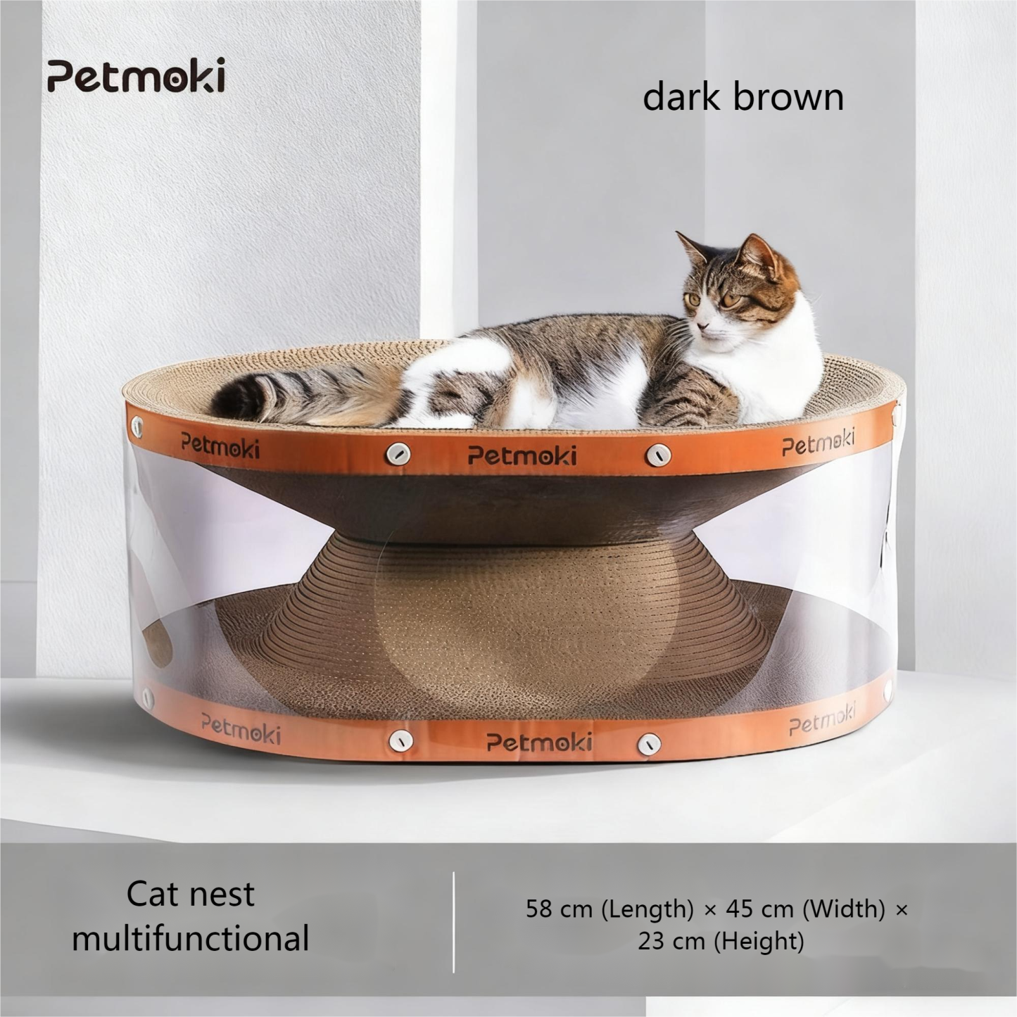 Cat scratcher cat bed tunnel toy