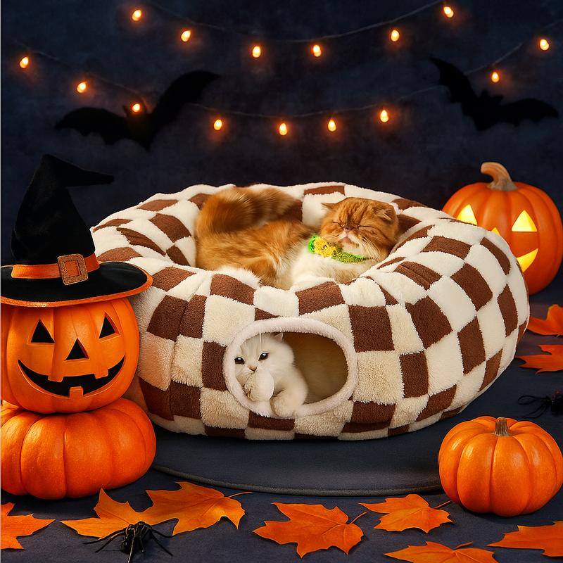 🐱🐱🐱  Round tunnel cat bed 🐾🐾🐾
