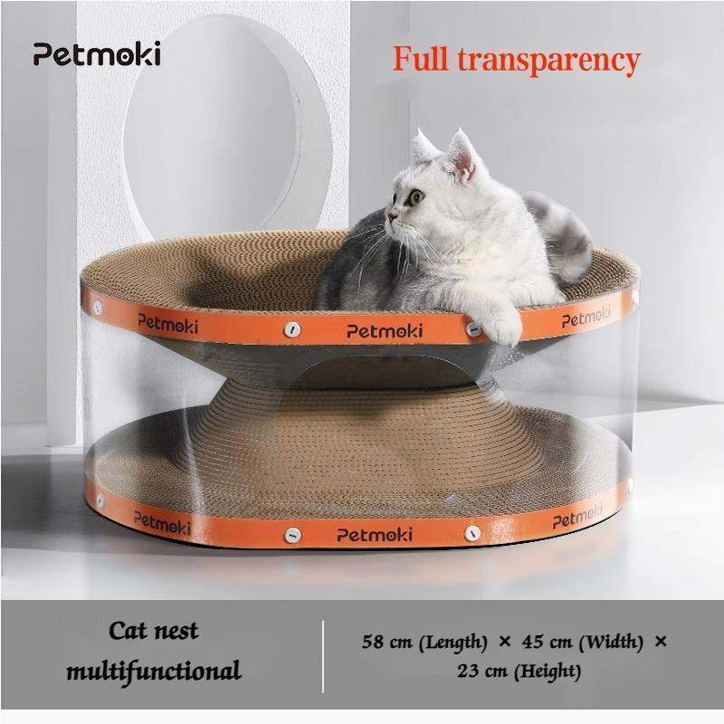 Cat scratcher cat bed tunnel toy
