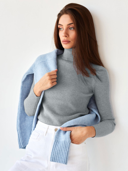 turtleneck knit undershirt