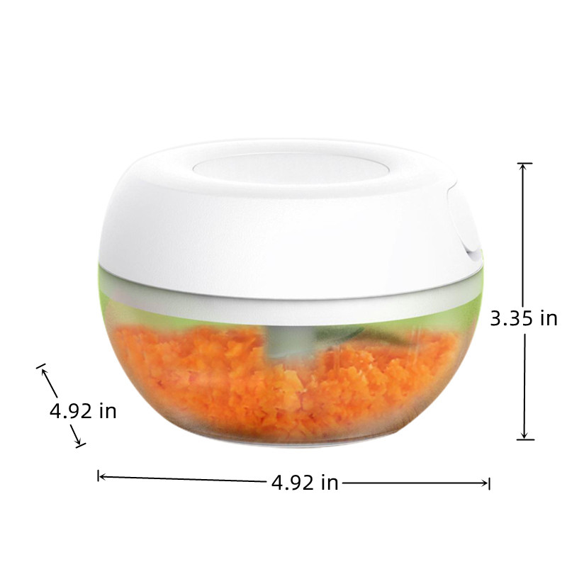 Hand Pulled Type Household Hand Powered Mixer for Vegetable