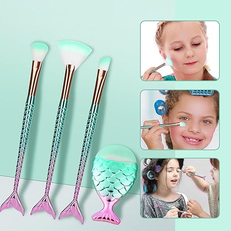 Makeup Brush Set 11Pcs Eye Makeup Brushes, Eyeshadow Concealer Eyeliner Brow Blending Brush Tool