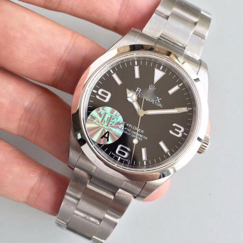 ROLEX AIR KING M116900-0002 JF FACTORY BLACK DIAL