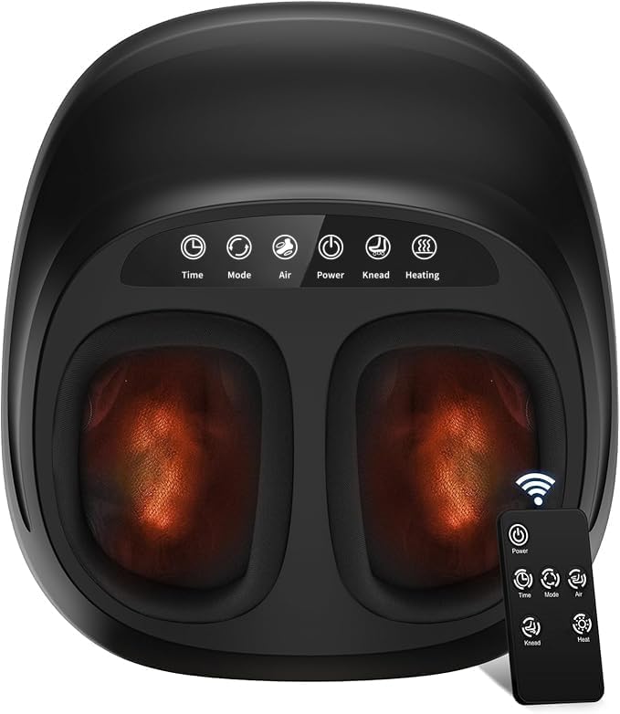 Foot Massager with Heat for Men Women