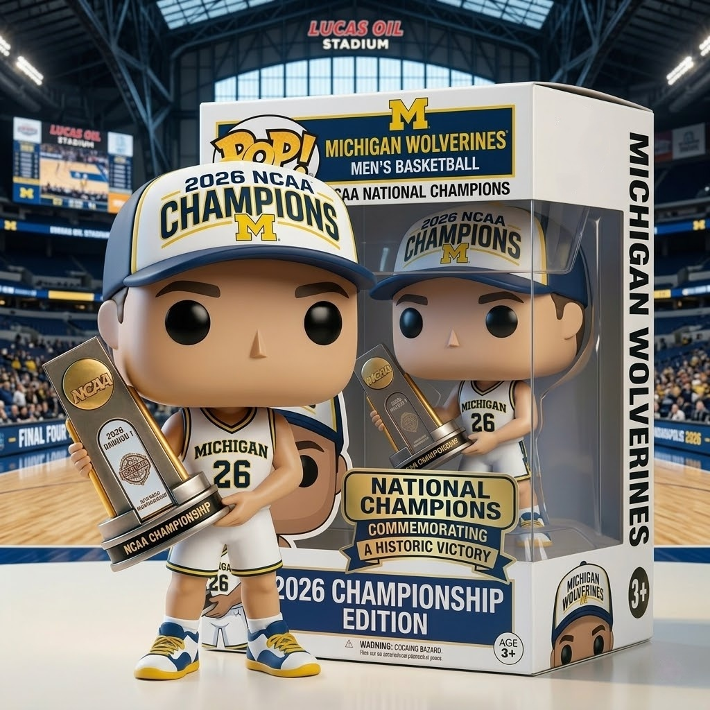 Michigan Wolverines 2026 NCAA National Champions Commemorative Pop!
