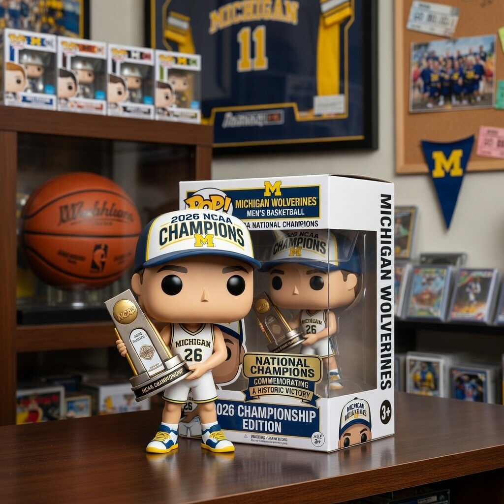 Michigan Wolverines 2026 NCAA National Champions Commemorative Pop!