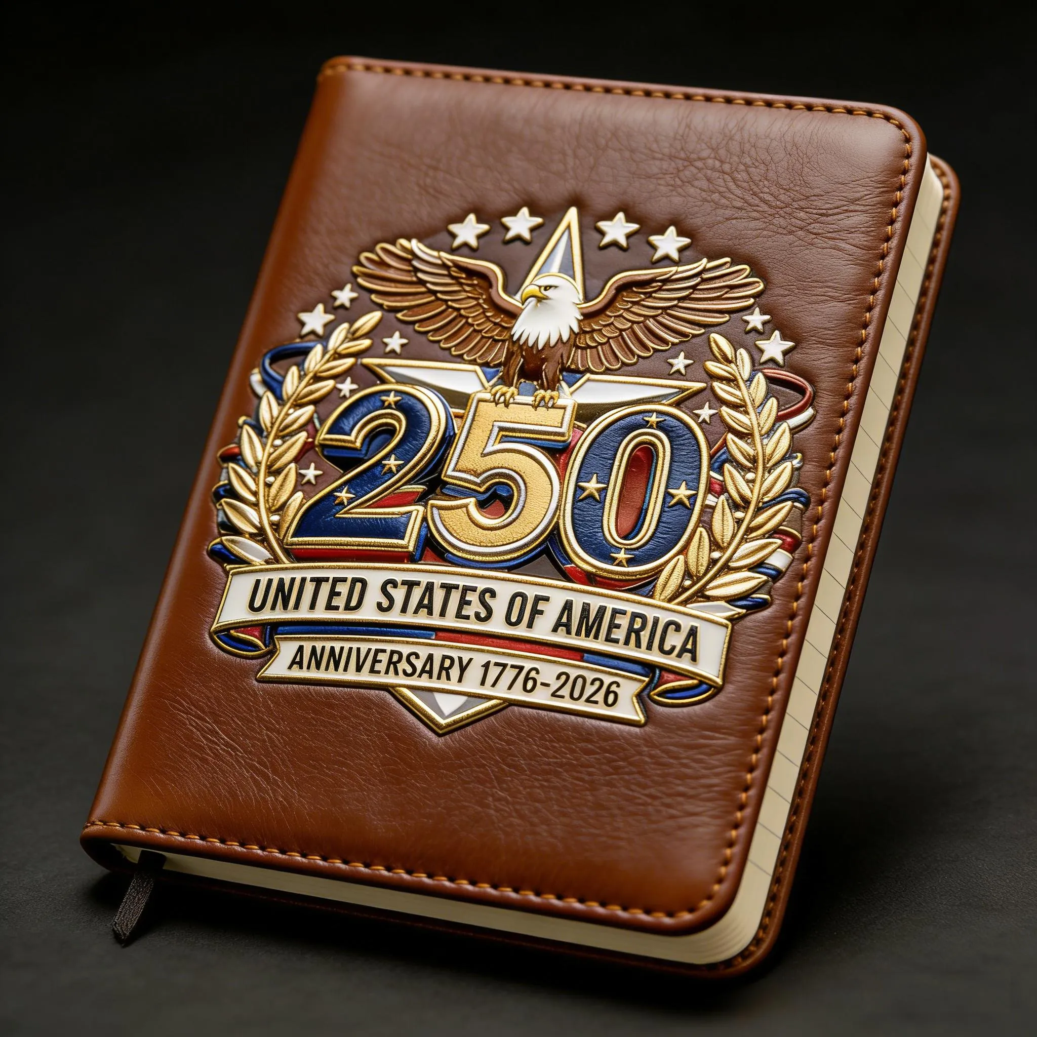 250th U.S. Anniversary Pen & Notebook Set