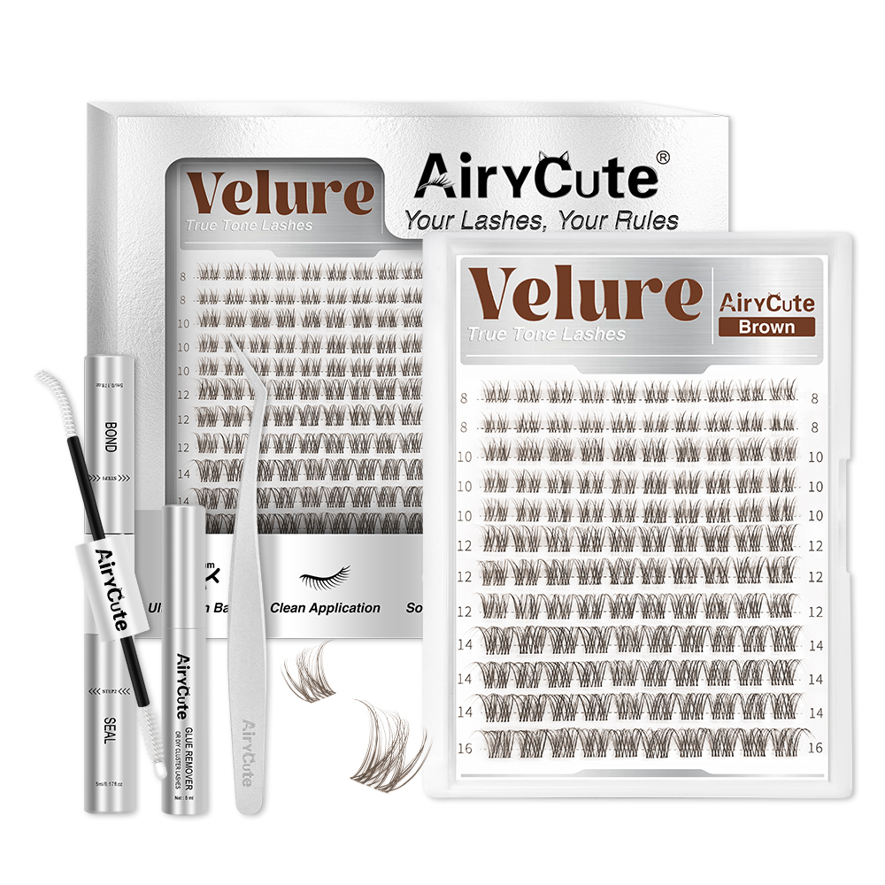 Brown Velure | True Tone Lashes Collection Lash Kit