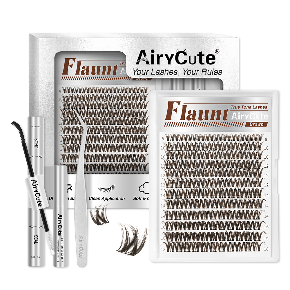 Brown Flaunt | True Tone Lashes Collection Lash Kit