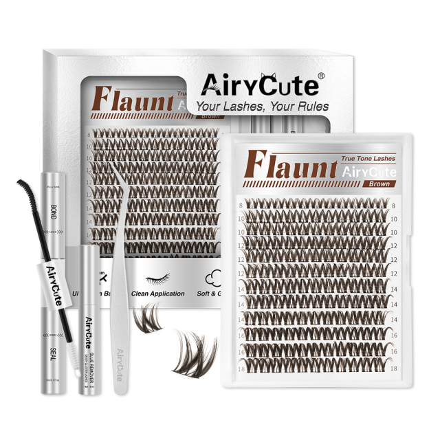 Brown Flaunt | True Tone Lashes Collection Lash Kit