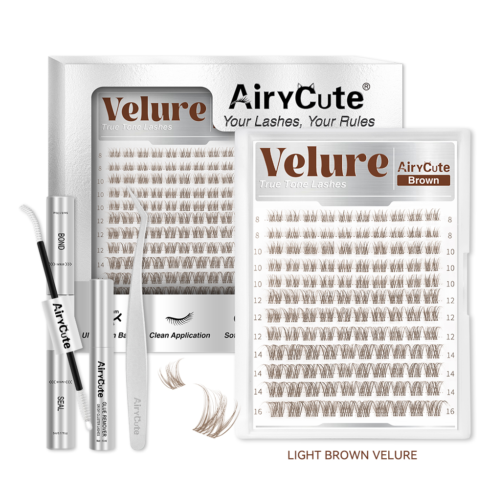 Light Brown Velure | True Tone Lashes Collection Lash Kit