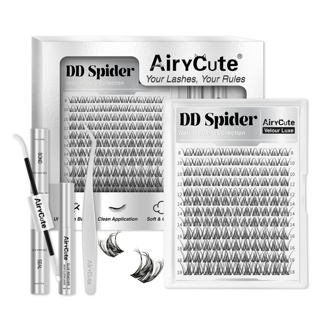 DD Spider | Dramatic Volume Collection Plush Pizzazz Lash Kit