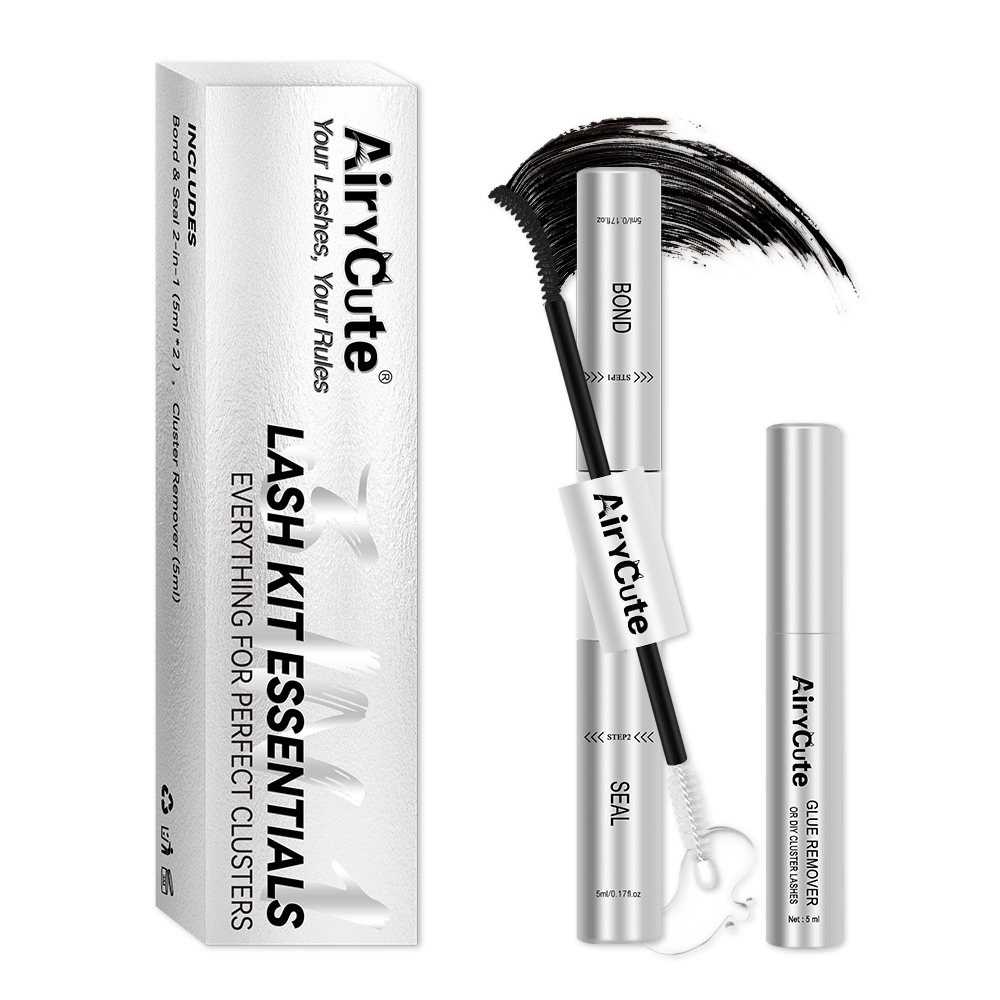 AiryCute 3 IN 1 Lash Kit Essentials (Black Bond)