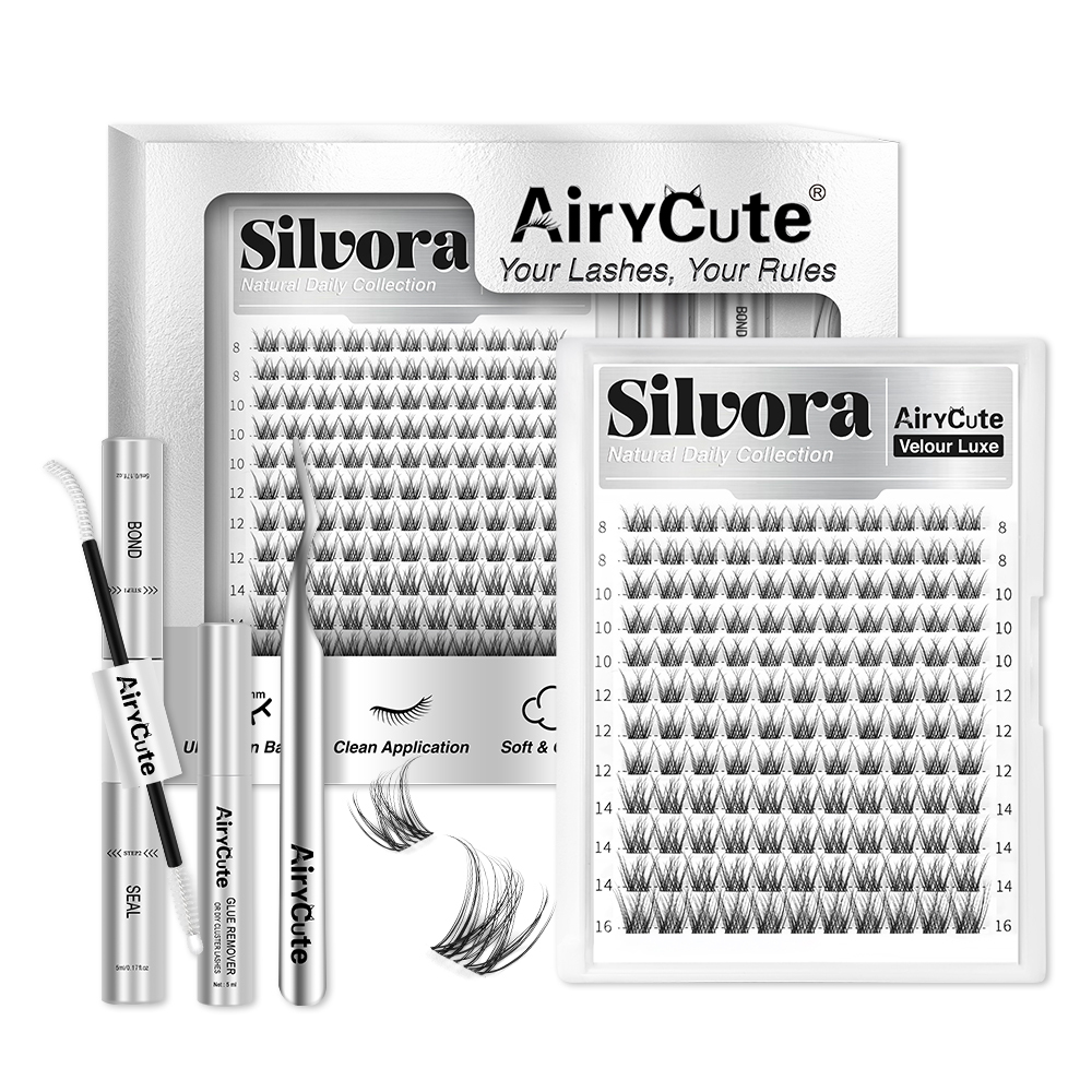 Silvora-3D | Natural Daily Collection Velour Luxe Lash Kit