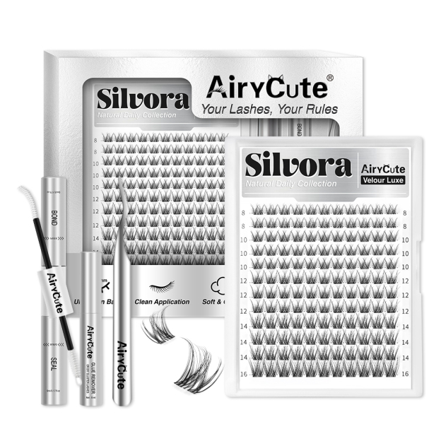 Silvora-3D | Natural Daily Collection Velour Luxe Lash Kit