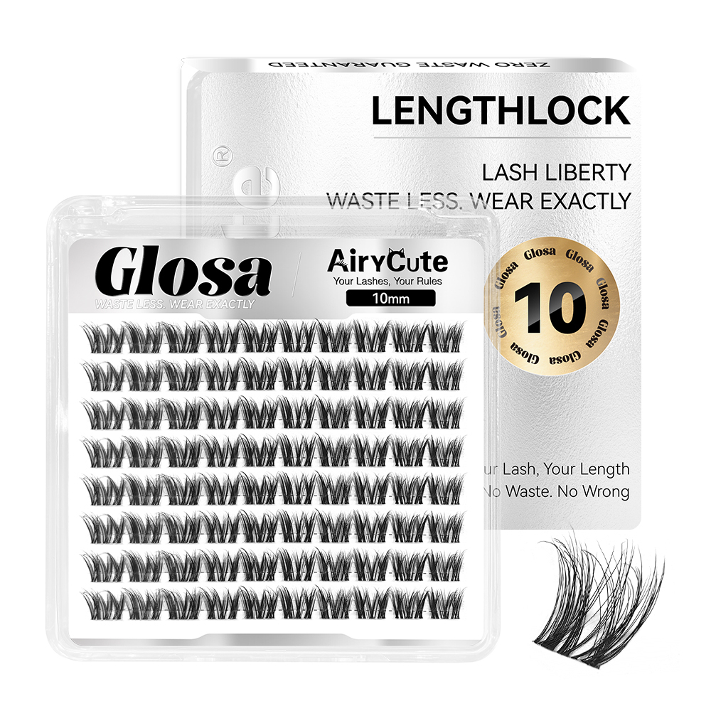 Glosa | Natural Daily Collection One Length Customized Lashes Only