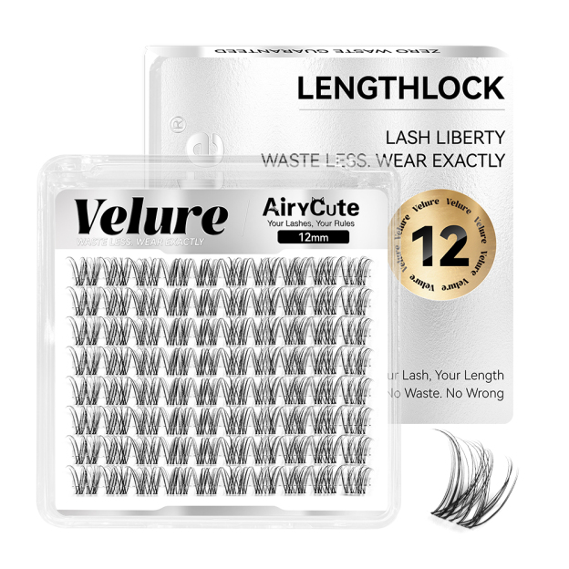 Velure | Natural Daily Collection One Length Customized Lashes Only