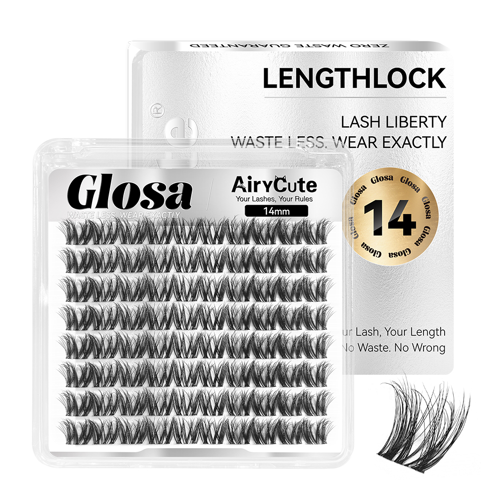 Glosa | Natural Daily Collection One Length Customized Lashes Only