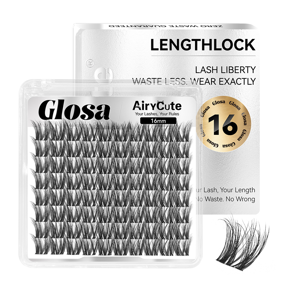 Glosa | Natural Daily Collection One Length Customized Lashes Only