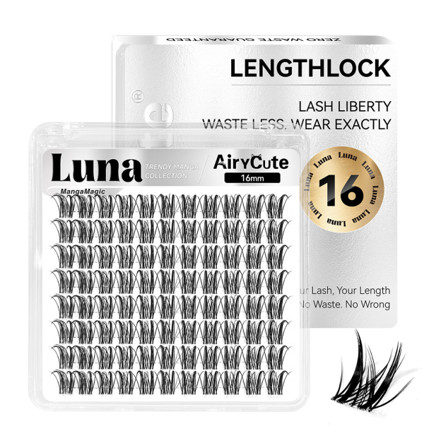 Luna | Trendy Manga Collection One Length Customized Lashes Only