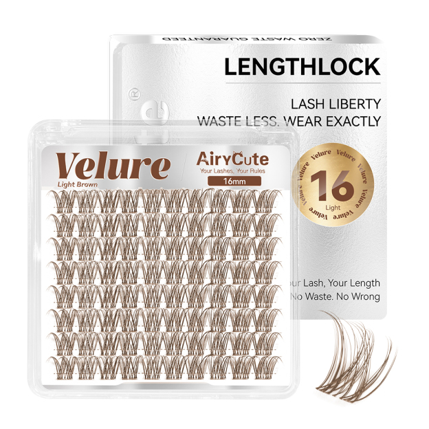 Light Brown Velure | True Tone Lashes Collection Monosize Customized Lash Only