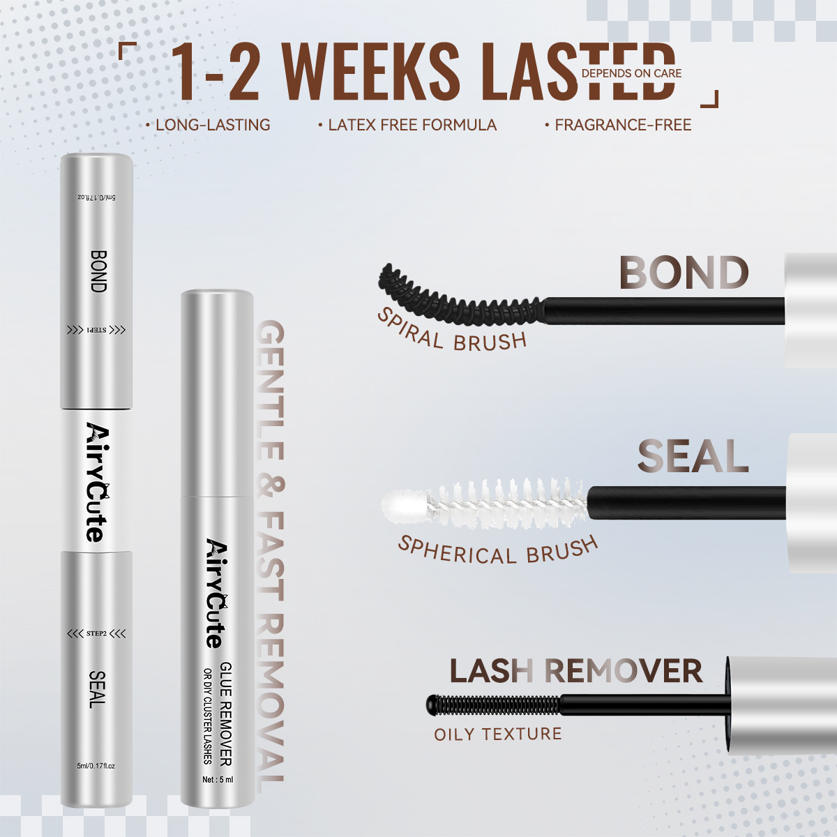 Brown Downy | Dramatic Volume Collection Plush Pizzazz Lash Kit