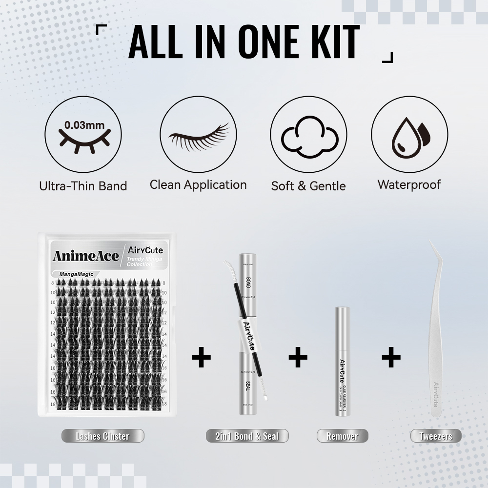 Anime Ace | Trendy Manga Collection Lash Kit
