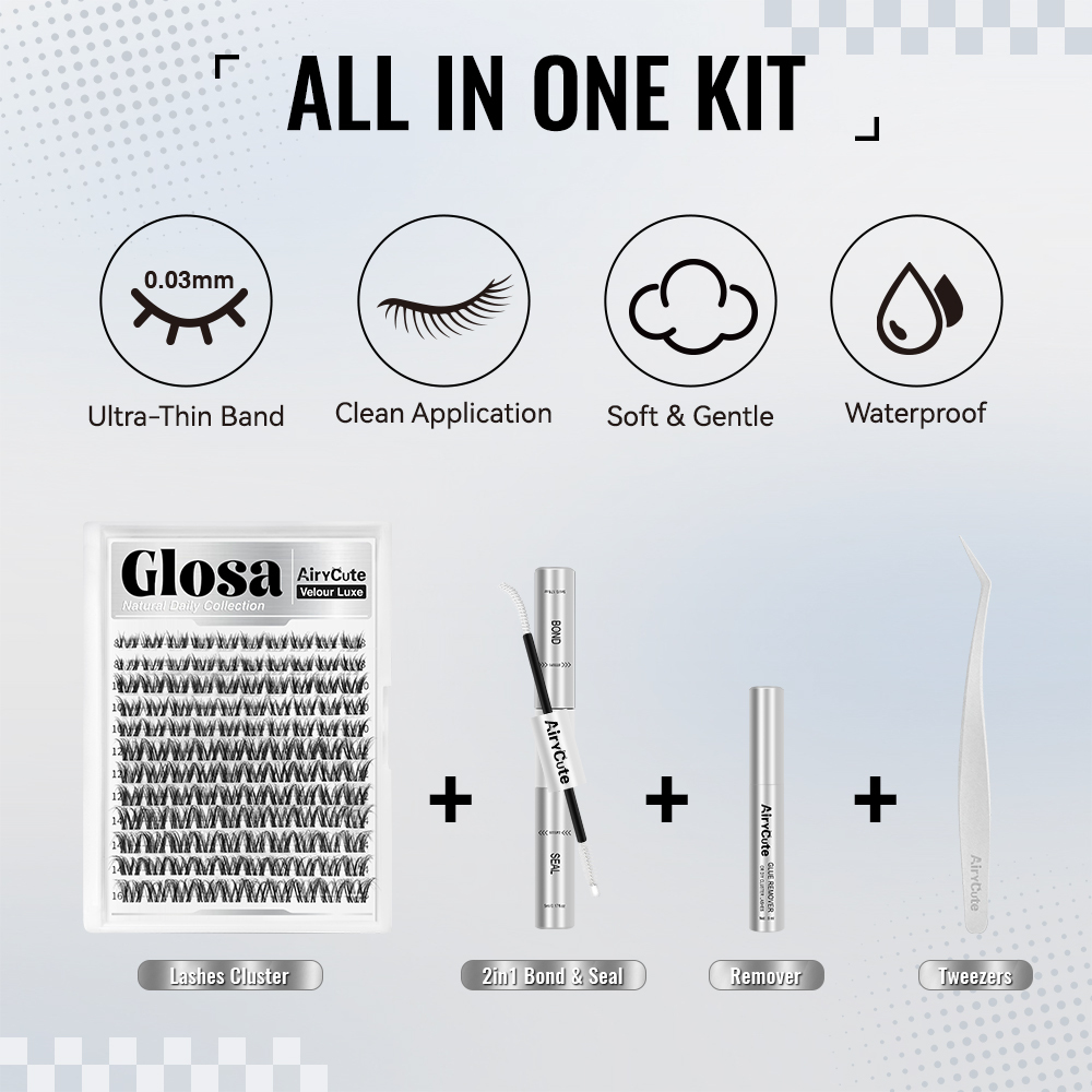 Glosa | Natural Daily Collection Velour Luxe Lash Kit