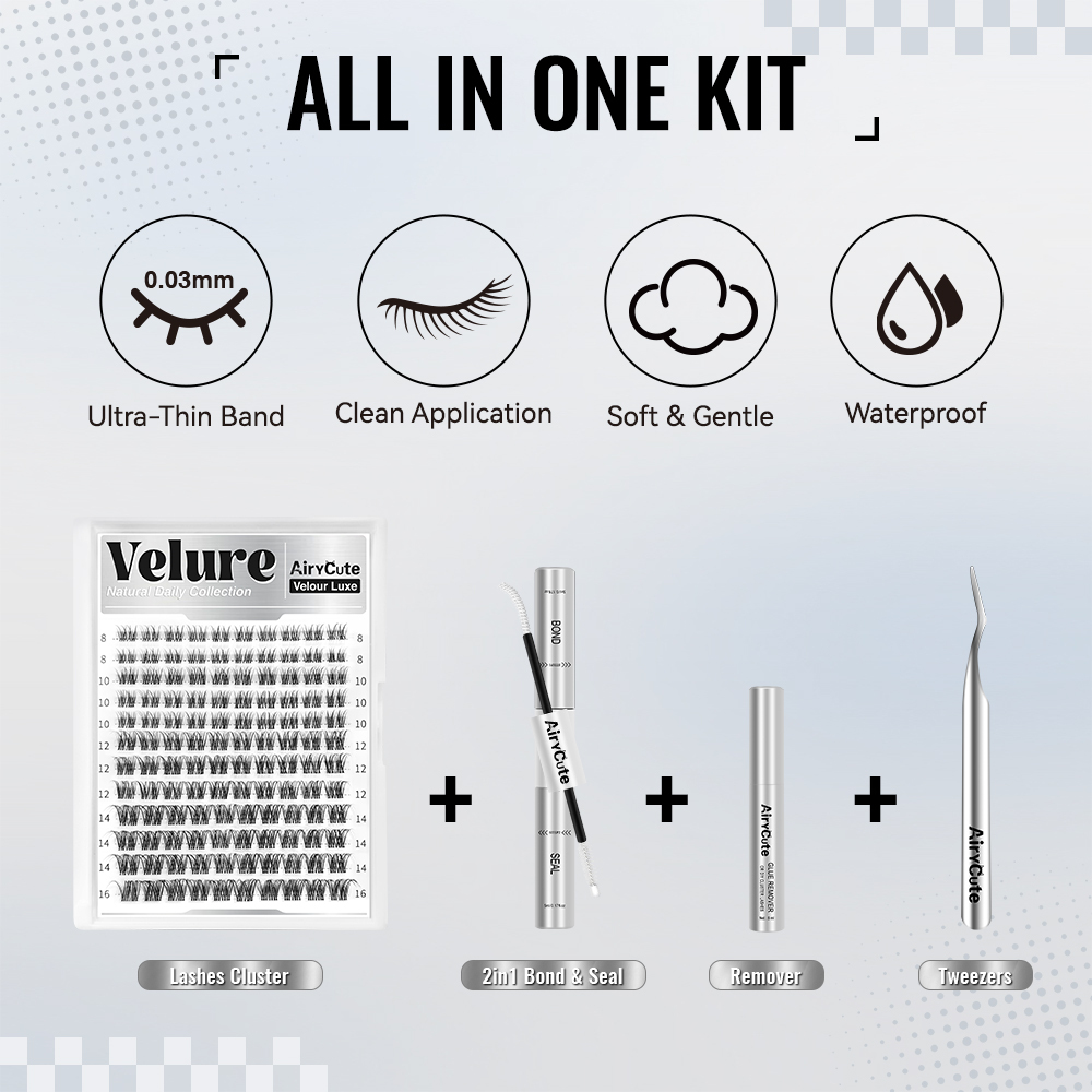 Velure | Natural Daily Collection Velour Luxe Lash Kit