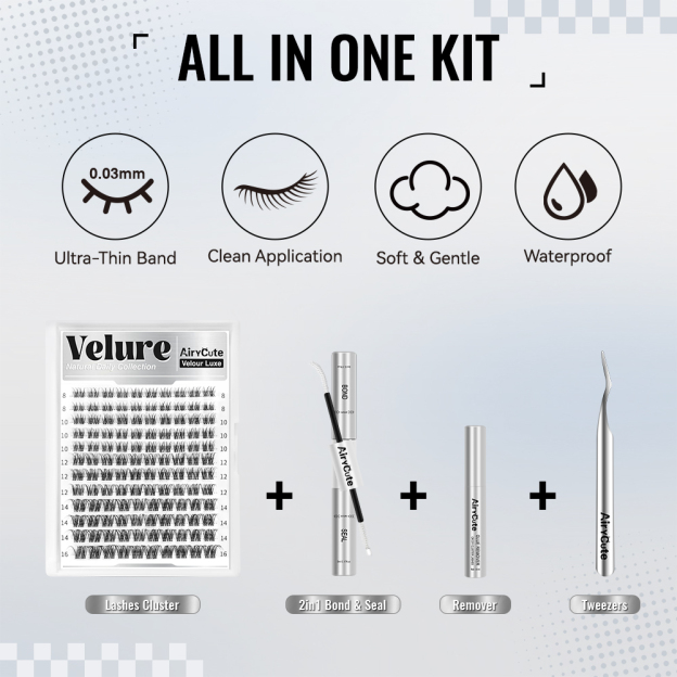 Velure | Natural Daily Collection Velour Luxe Lash Kit