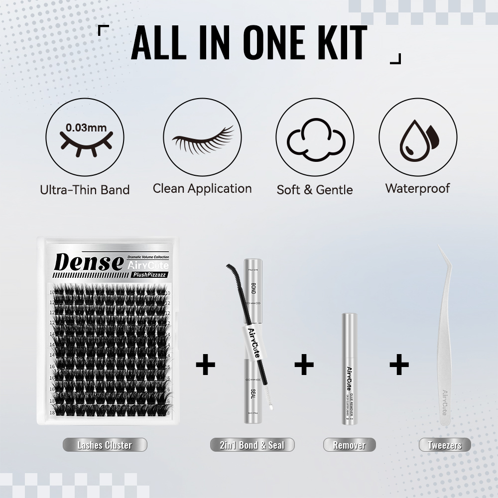 Dense | Dramatic Volume Collection Plush Pizzazz Lash Kit