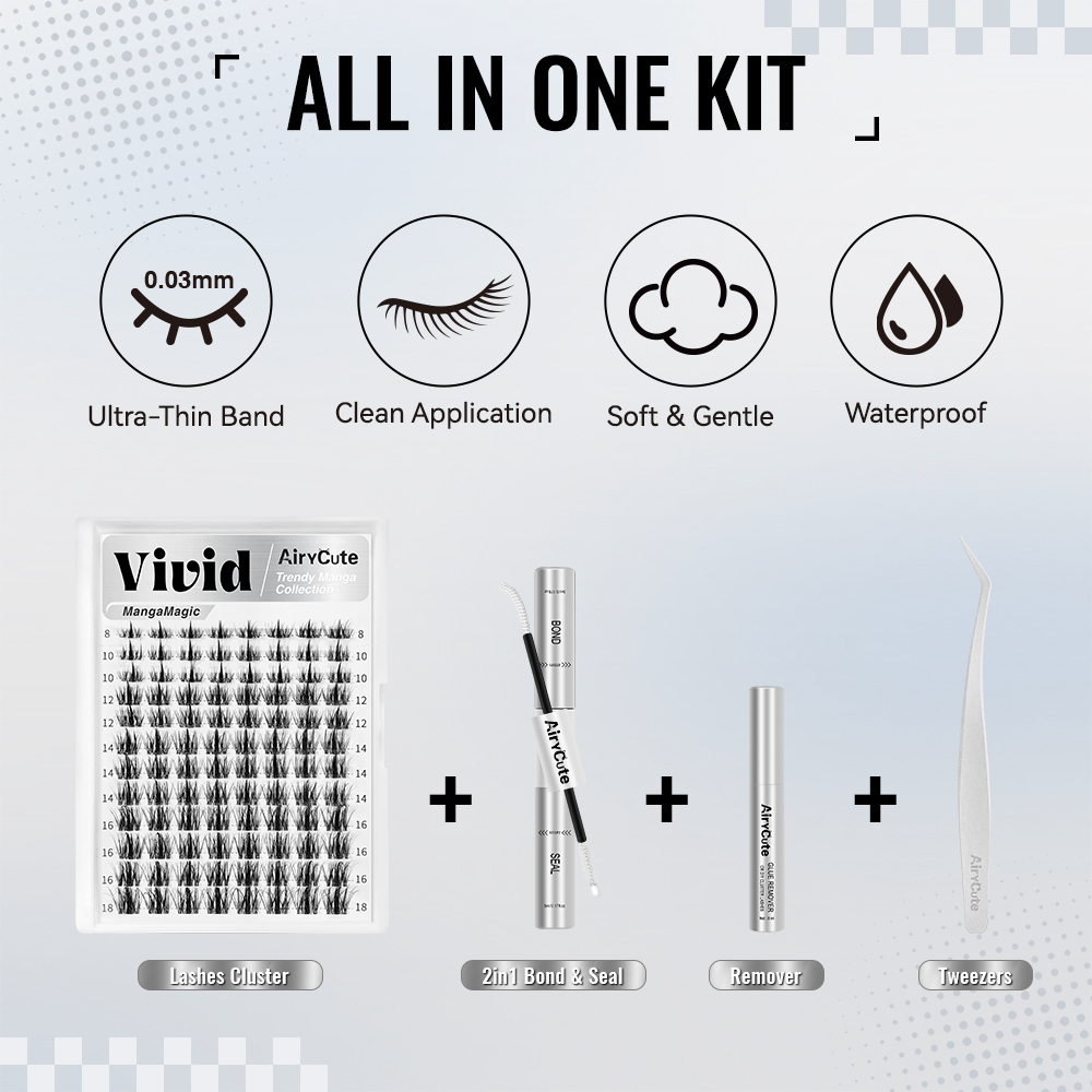 Vivid | Trendy Manga Collection Manga Magic Lash Kit