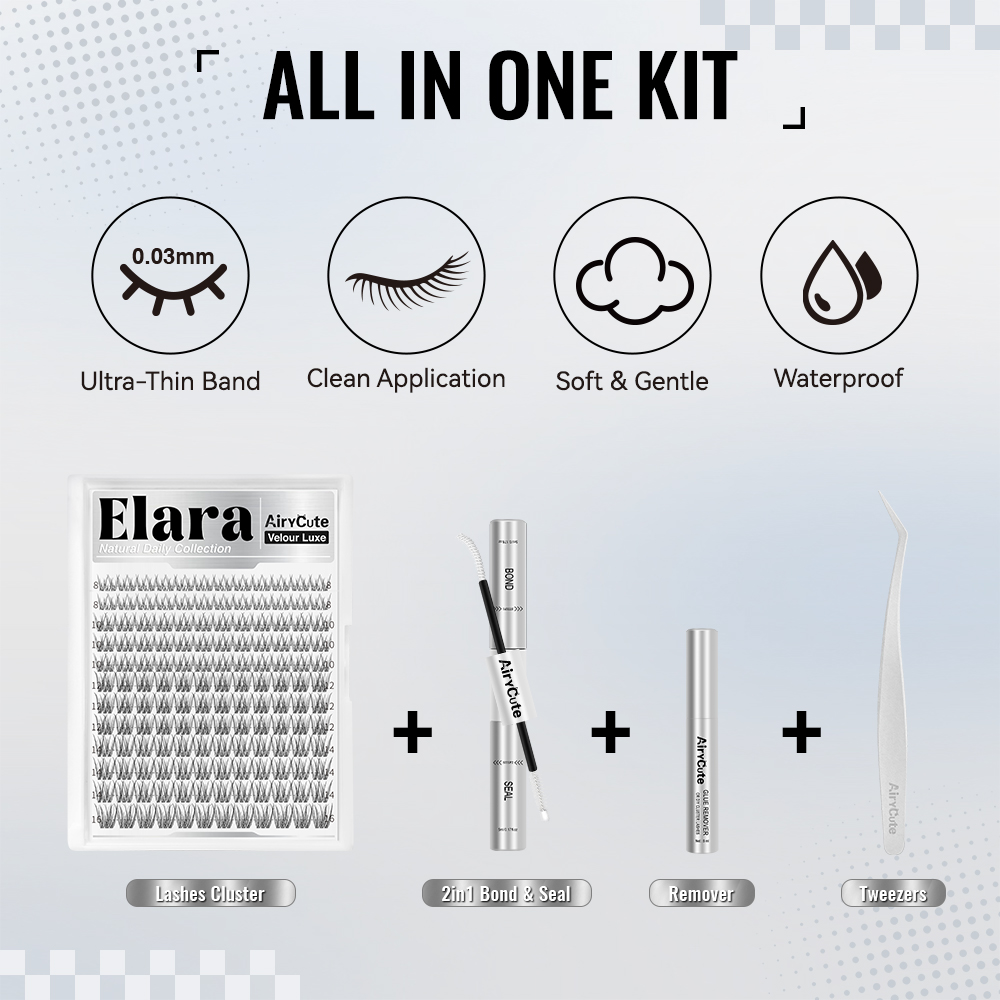 Elara | Natural Daily Collection Velour Luxe Lash Kit
