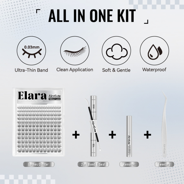 Elara | Natural Daily Collection Velour Luxe Lash Kit