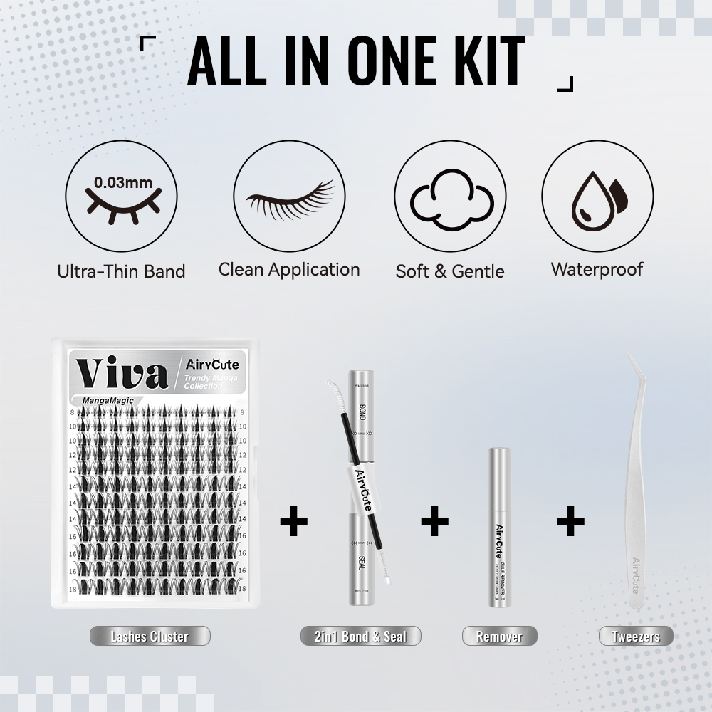 Viva + Vivid Manga Cluster Lash Bundle
