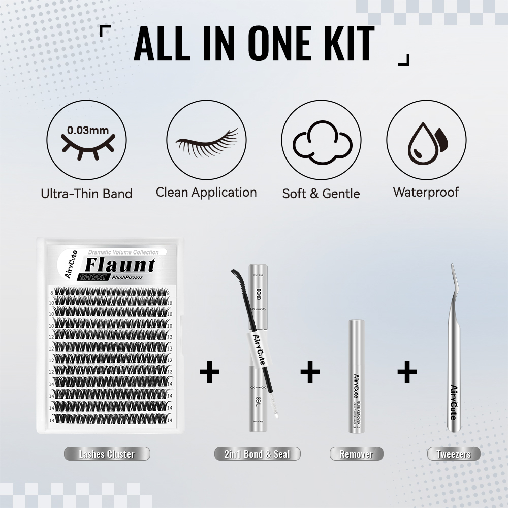 Flaunt | Dramatic Volume Collection Lash Kit (short)