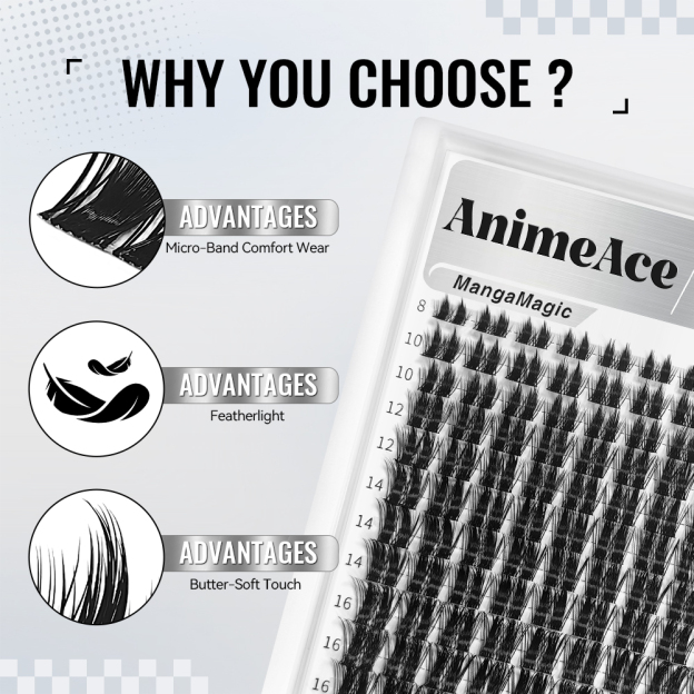 Anime Ace | Trendy Manga Collection Lash Only
