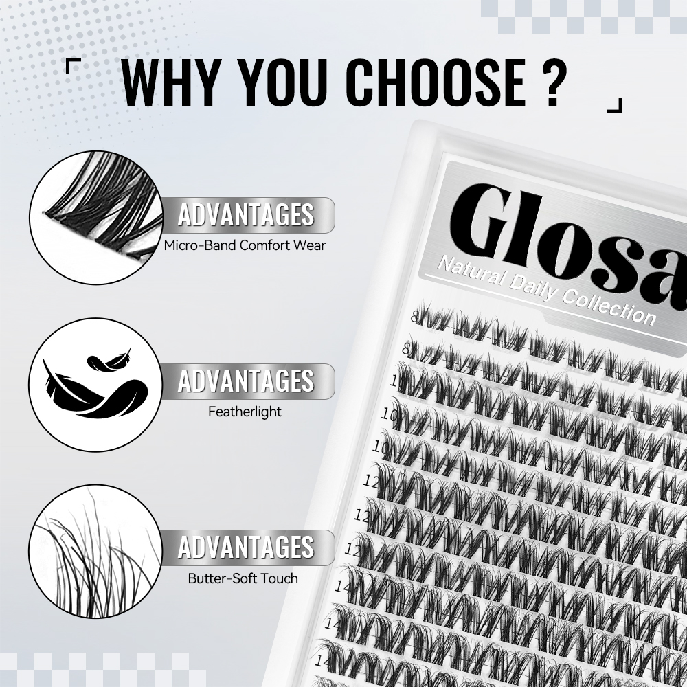 Glosa | Natural Daily Collection Velour Luxe Lash Only