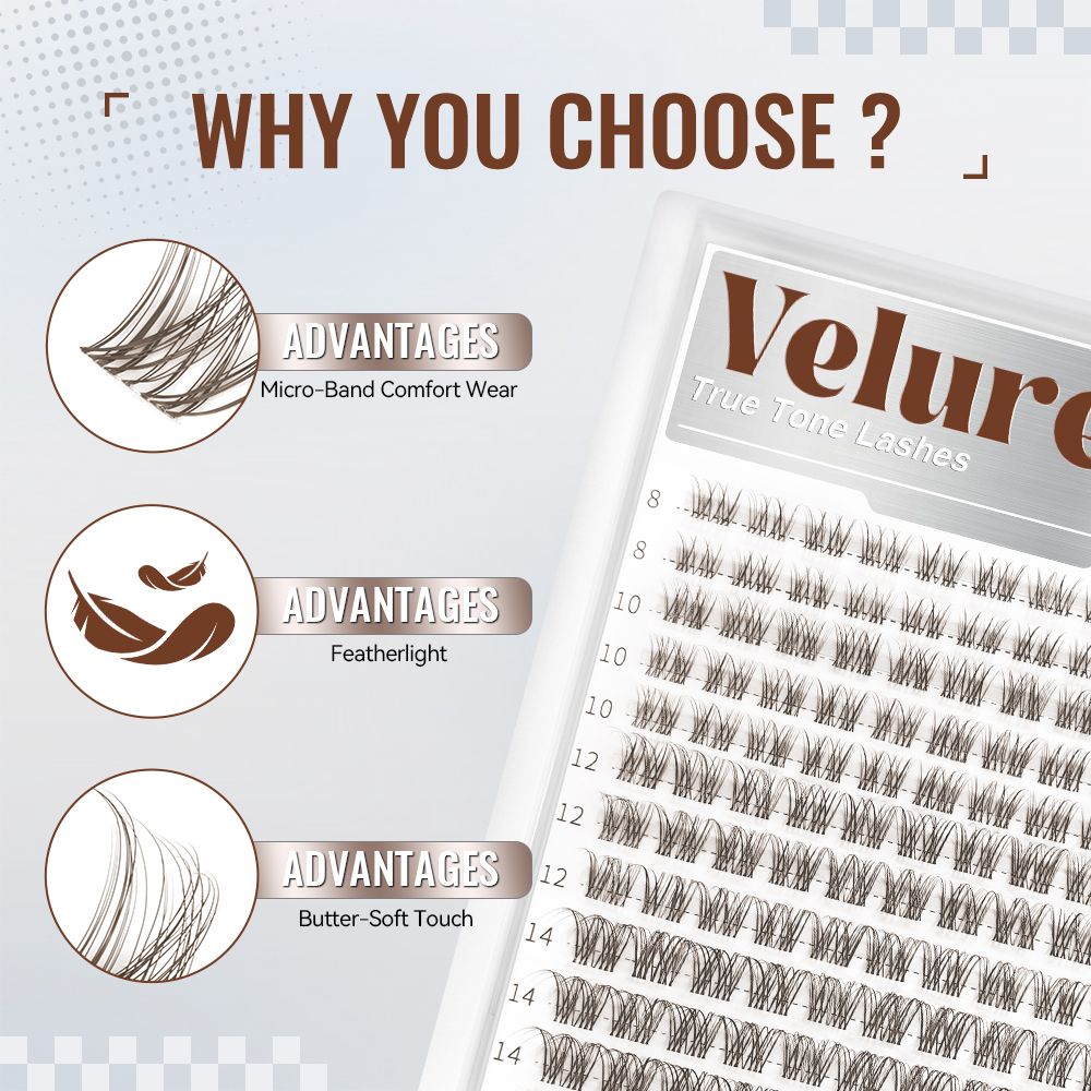 Brown Velure | True Tone Lashes Collection Lash Only