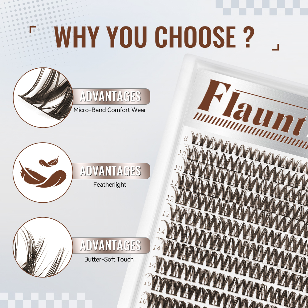 Brown Flaunt | True Tone Lashes Collection Lash Kit