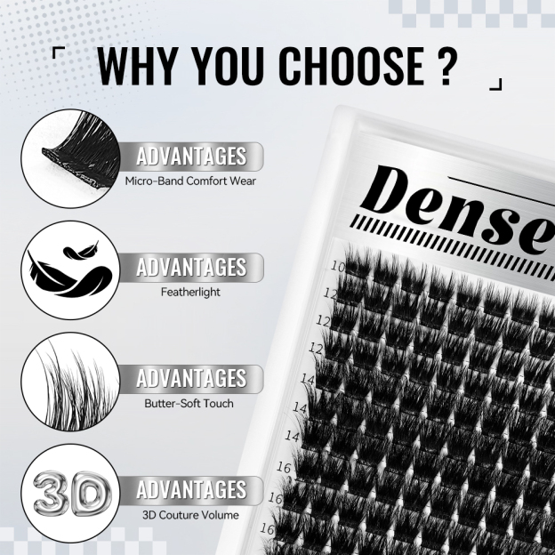 Dense | Dramatic Volume Collection Plush Pizzazz Lash Kit